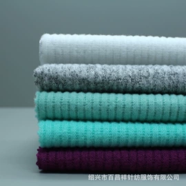 其他针织面料;绒布;罗纹布