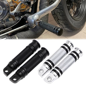 Motosiklet modifikasiya aksesuarları Harley tırtıllı pedal, relyefli pedal, alüminium CNC pedal
