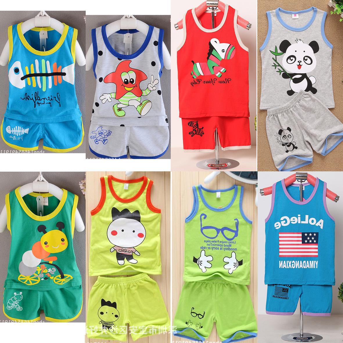 Children's Summer Clothing Set Bundle 3