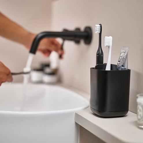 Baño de baño lavabo mesa de almacenamiento marco para colocar peine cepillo de dientes pasta de dientes limpiador facial mesa de acabado caja de almacenamiento