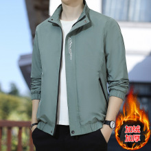工装夹克休闲百搭宽松上衣服男士外套2025新款冬季韩版潮流立领潮