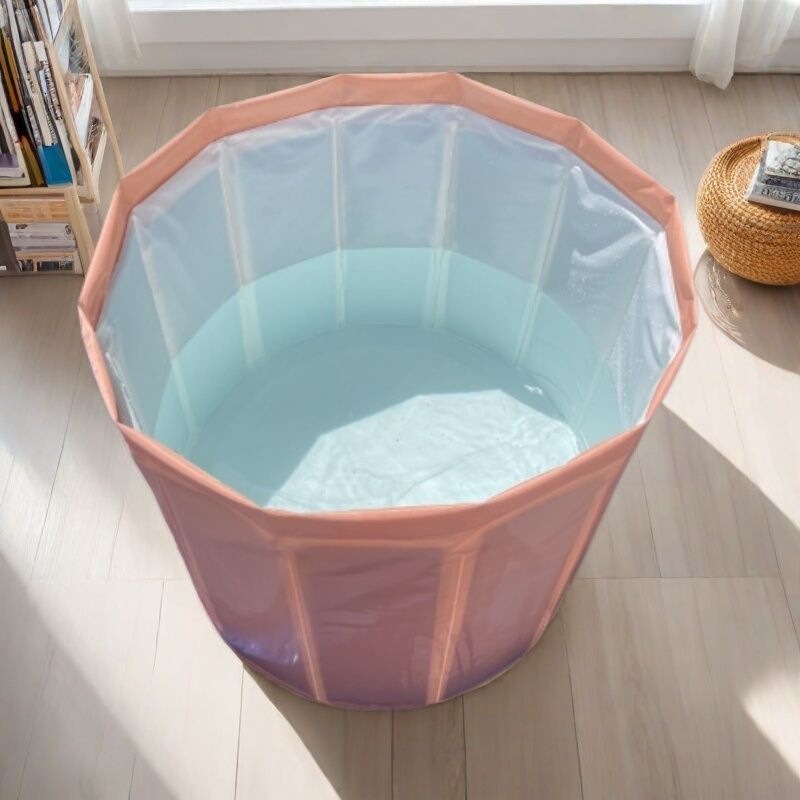 Foldable Bathtub for Adults, Foldable Bath Tub, Full-Body Bathtub, Thickened for Adults and Children, Home Use