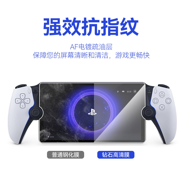 Adecuado para Sony PS5 streaming portátil PlayStation8-inch juego máquina protección de pantalla película templada