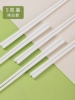 Pure white ceramic chopsticks [5 pairs]