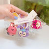 Cute children's hair accessory for princess, cartoon bangs with velcro, flowered, wholesale