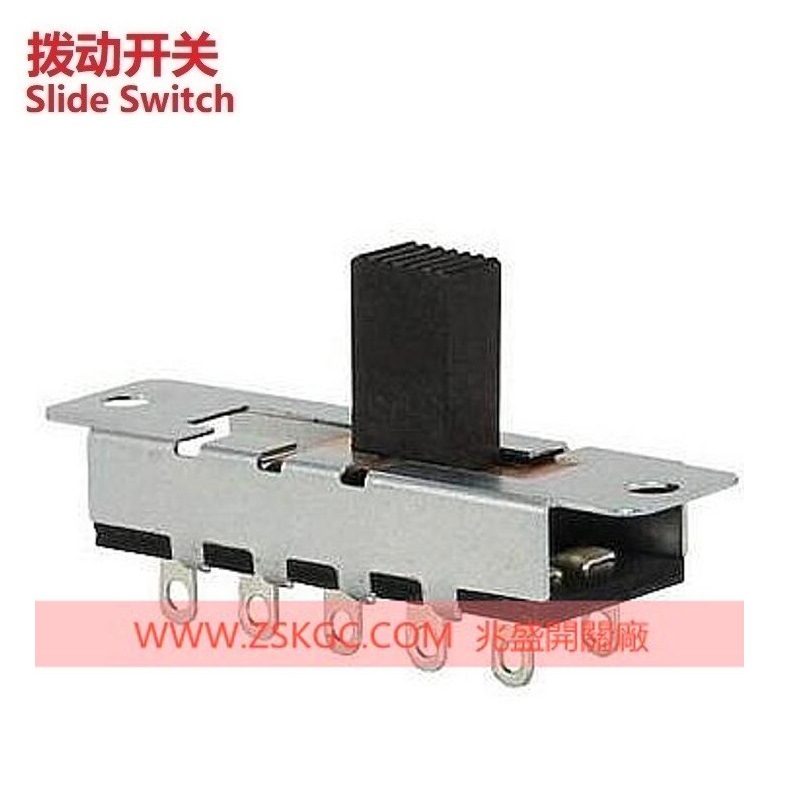 四档拨动开关4档大电流 大功率四档拨动开关 高功率4档滑动开关