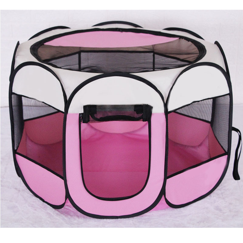 Rose + beige / Taille moyenne 91X91X58CM