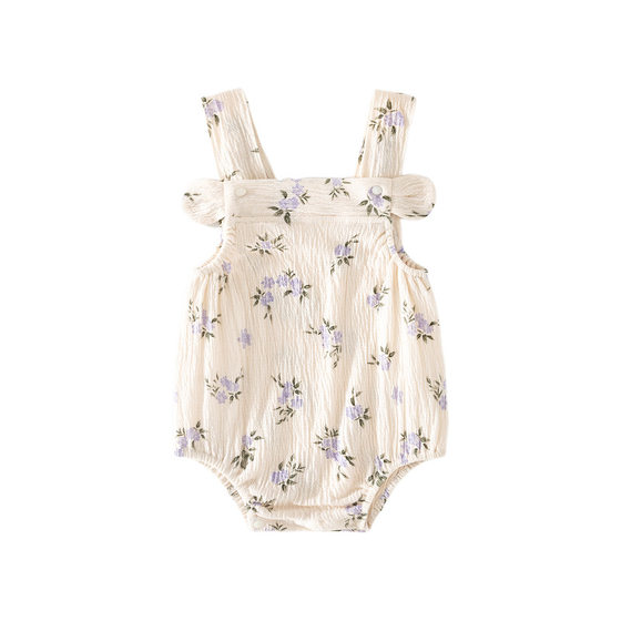 Baby's Summer Thin Sling Bag Fat Clothes Baby's Summer Clothes Vest Triangle Harper Sleeveless Summer Clothes
