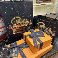 Роскошный бренд L Dior H Hermès Chanel Gucci магнитная складная коробка сумка для пальто подарочная коробка