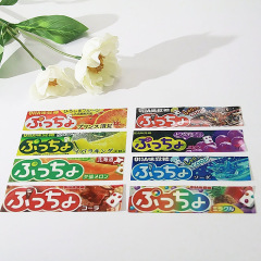 Long strip fruit-flavored candy taste DIY self-adhesive sticker series for scrapbooking slime decoration seal sticker