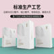 Color box packaging white cardboard box custom small batch cosmetics double insert box silver cardboard essential oil color box printing