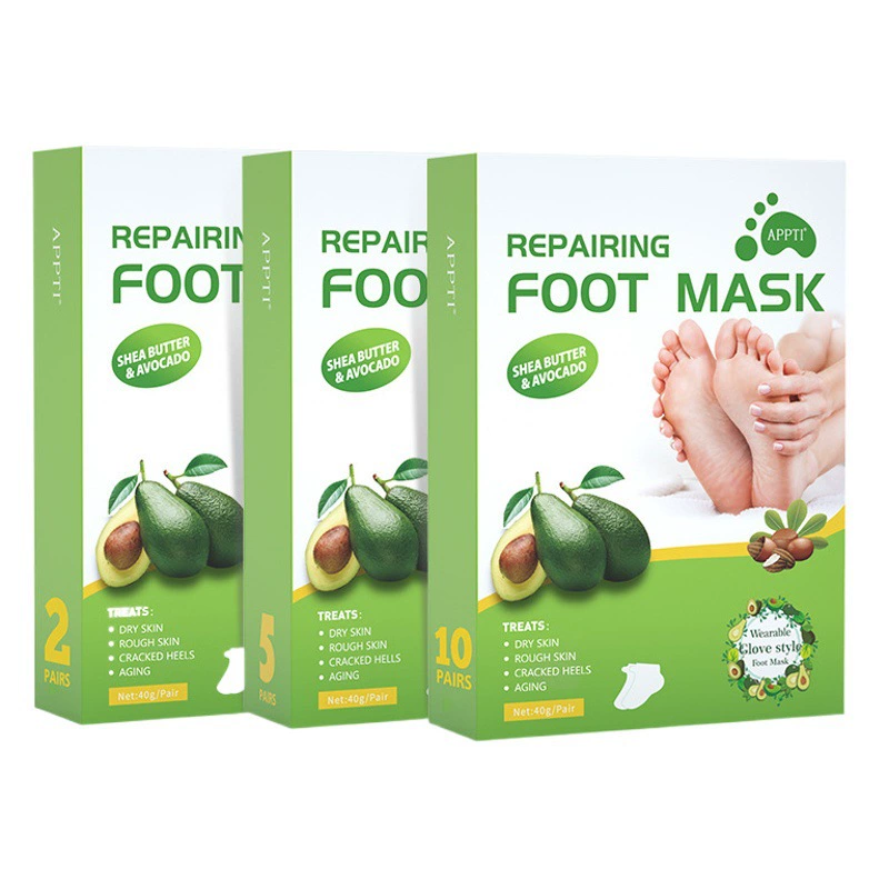 Масло Ши авокадо репарации маска для ног крест пятно оптом