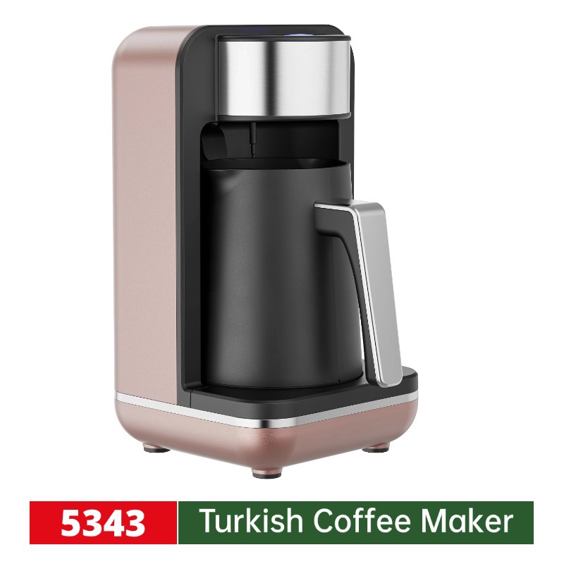 Cross-Border Hot-Selling Anti-Splash Design Turkish Coffee Maker One-Touch Slow Brewing Household Small Coffee Maker Manufacturer
