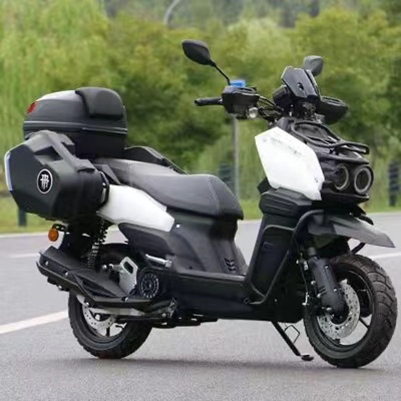Exportación de pedal transfronterizo 150 motocicleta puede ser licenciado nuevo asistido de combustible para adultos de dos ruedas motocicleta de montaña de carretera