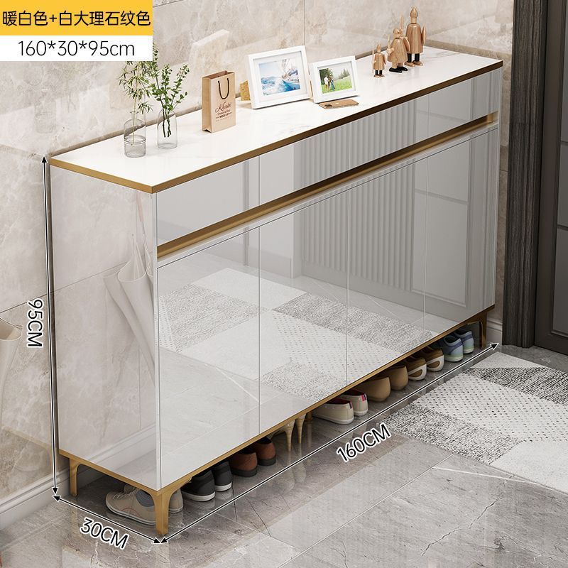 업그레이드 [라이트 럭셔리 스타일] 웜화이트 + 화이트 마블 컬러 160cm-