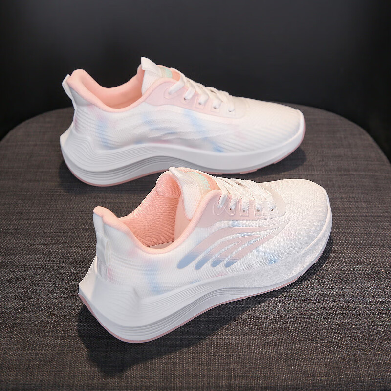 2025 nuevas zapatillas de entrenamiento antideslizantes de montaña de acondicionamiento de suela suave amortiguadora de malla transpirable zapatos de carreras zapatos de mujer zapatos de viaje