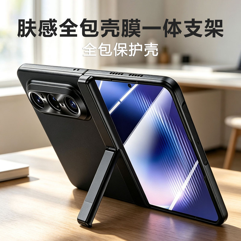 Suitable for Huawei PuraXMax phone case, skin-feel central axis stand, magnetic hinge case with integrated screen protector, collector's edition protective case Suitable for Huawei PuraXMax phone case, skin-feel central axis stand, magnetic hinge case with integrated screen protector, collector's edition protective case