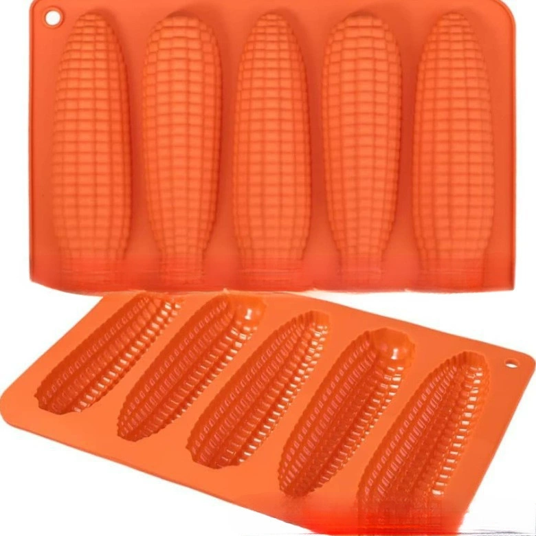 [跨境新颖实用Corn Stick Bread Pan Set of 2 玉米棒面包炊具模具]