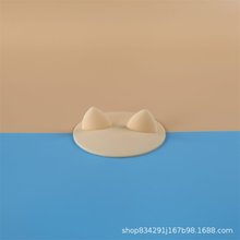 猫耳朵兔耳硅胶杯盖 115mm杯盖 硅胶多色创意马克杯 防尘杯盖耐热