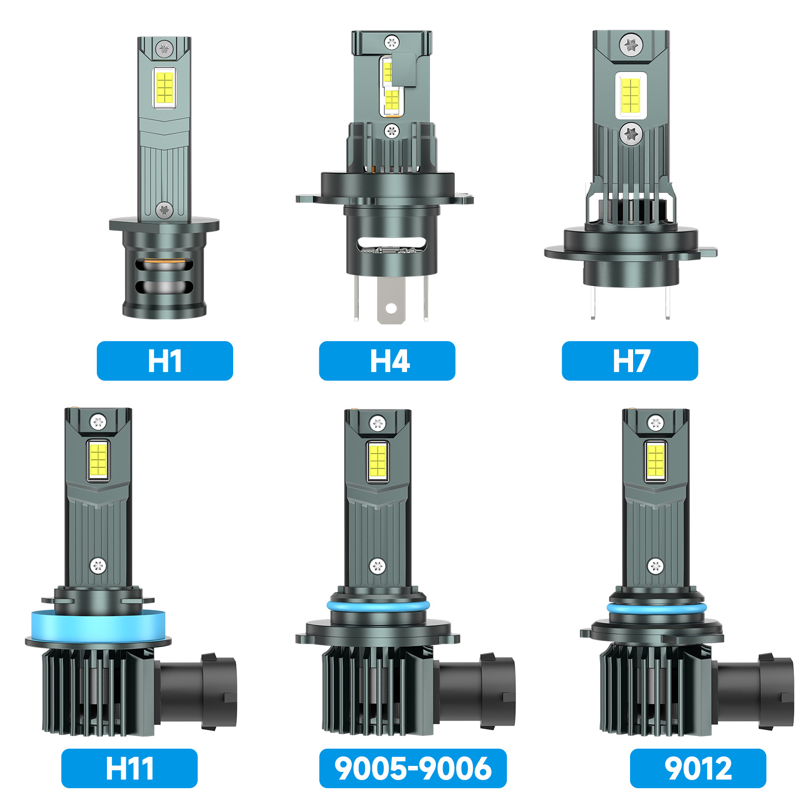 SENROBO transfronterizo venta caliente automóvil condujo faro H7 enchufe directo de alto brillo H4 cerca de alto brillo integrado image 5