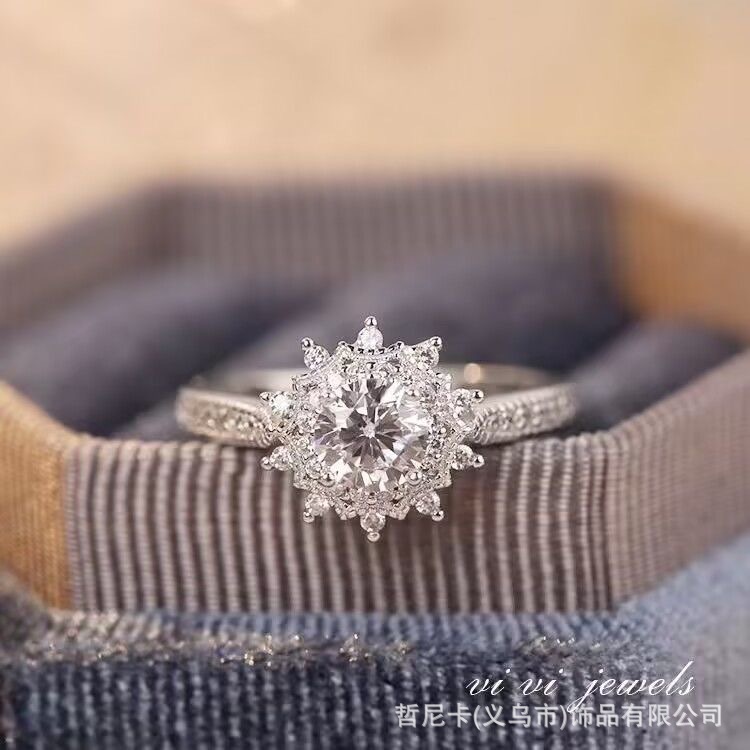 Sunflower ring