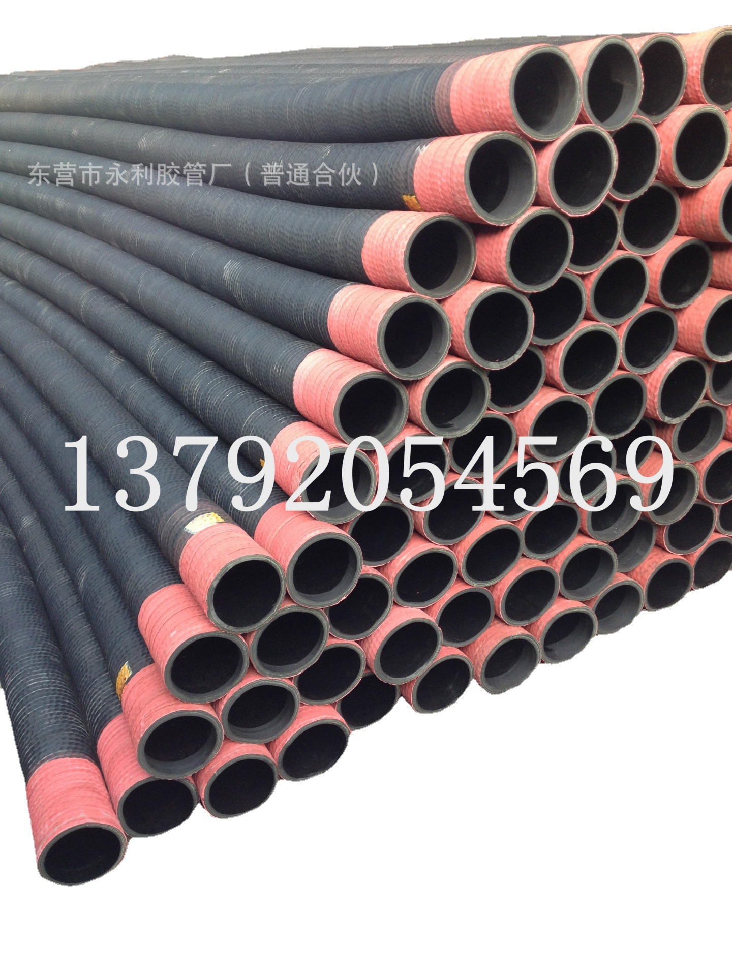 4寸6寸钢丝骨架橡胶管 100mm150mm吸排水输泥沙专用橡胶管