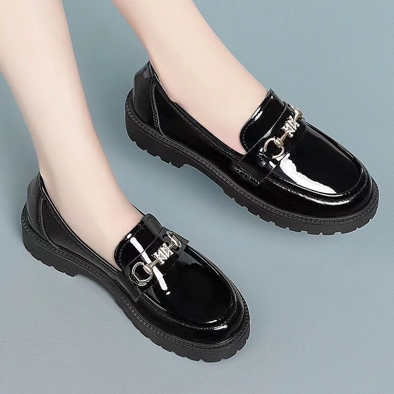 Leather English Style Loafers for Men, British Design, Soft Sole, 2023, Factory Direct