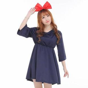 Anime clothing Hayao Miyazaki witch children's witch Qiqi home emergency cosplay women's clothing dress Halloween