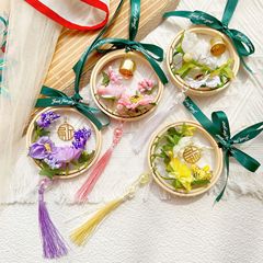 中國風風鈴花環掛件窗台陽台掛飾汽車裝掛飾兒童學生diy禮物禮品