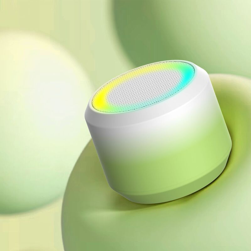 国境を越えた新製品ワイヤレス Bluetooth スピーカーポータブル rgb ライトサブウーファー小型オーディオ屋外グラデーションカラー卸売|undefined