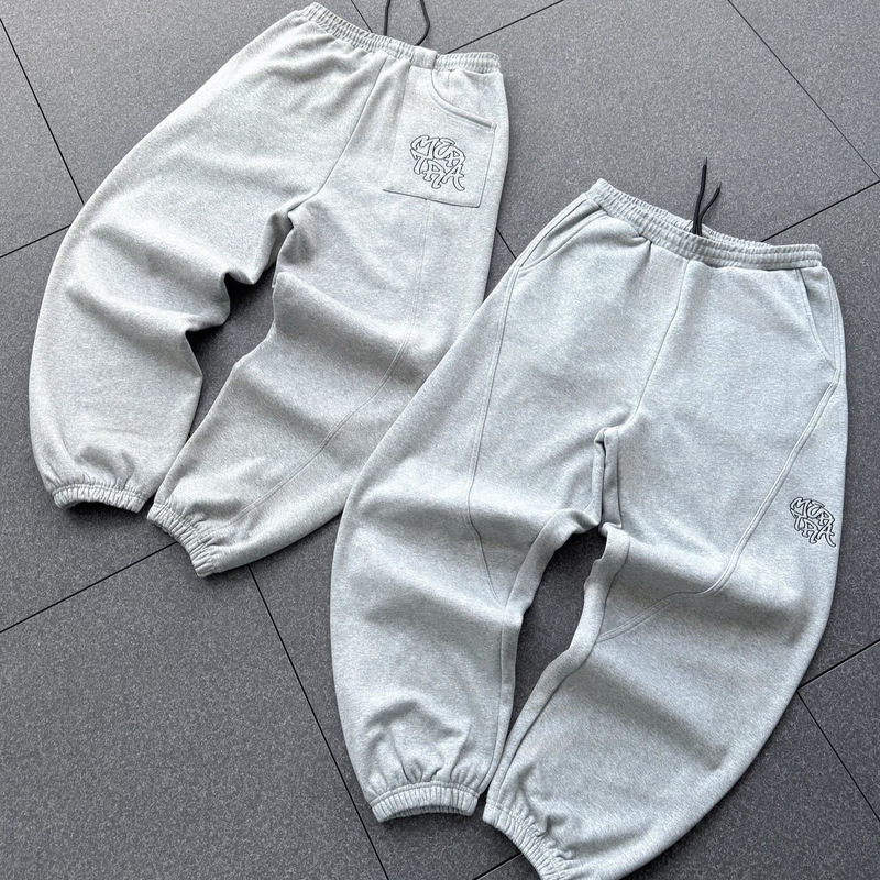 Cross-border 2025 new sports casual pants creative design embroidery toe pants series youth casual pants