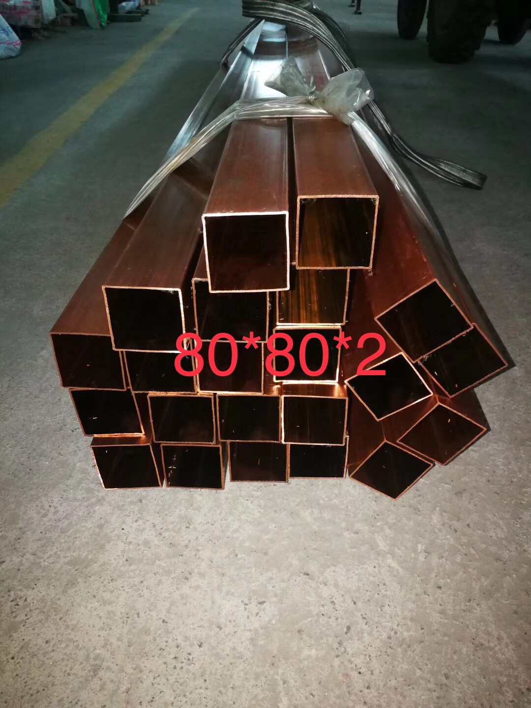 厂家供应各种铜装饰上铜管T2紫铜现货批发