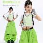 短袖女童字母走秀演出服
