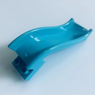 2-hole small slide large particle building block mechanical gear variable engineering wonderful pipe technology parts compatible with Lego