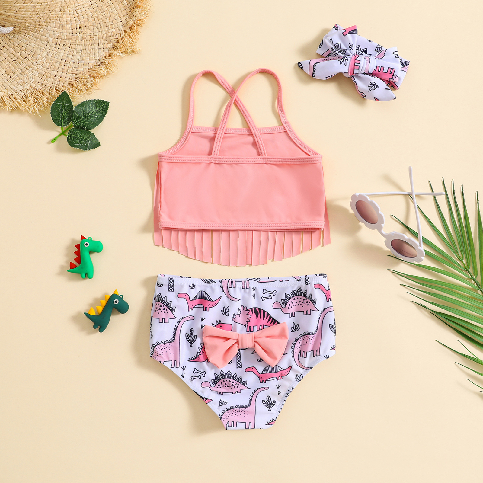 Dinosaur Print Swimsuit Image 2