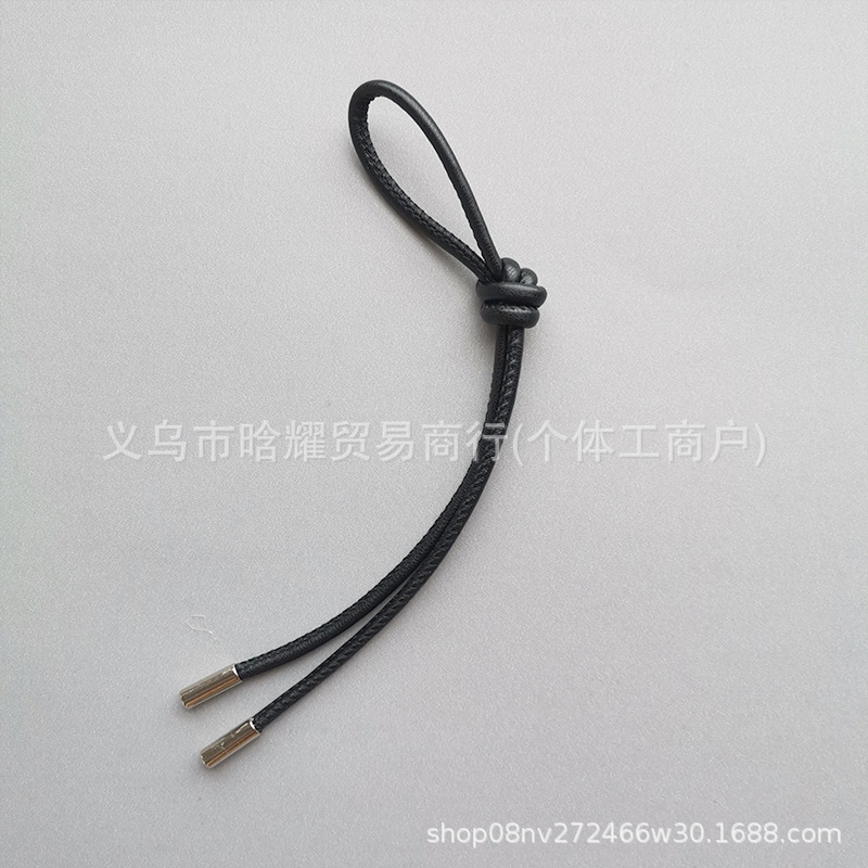 手工编织皮绳钥匙扣挂件箱包挂绳PU绳包包挂饰DIY仿皮手机壳挂绳|undefined