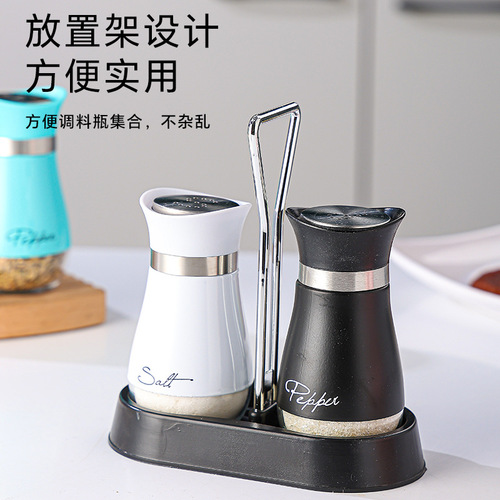 Special stainless steel seasoning bottle, chili salt bottle, barbecue seasoning bottle, airtight moisture-proof pepper powder seasoning jar