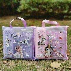 8088手提網格袋禮品文具組合套裝六一禮物生日畢業禮動物恐龍獨角