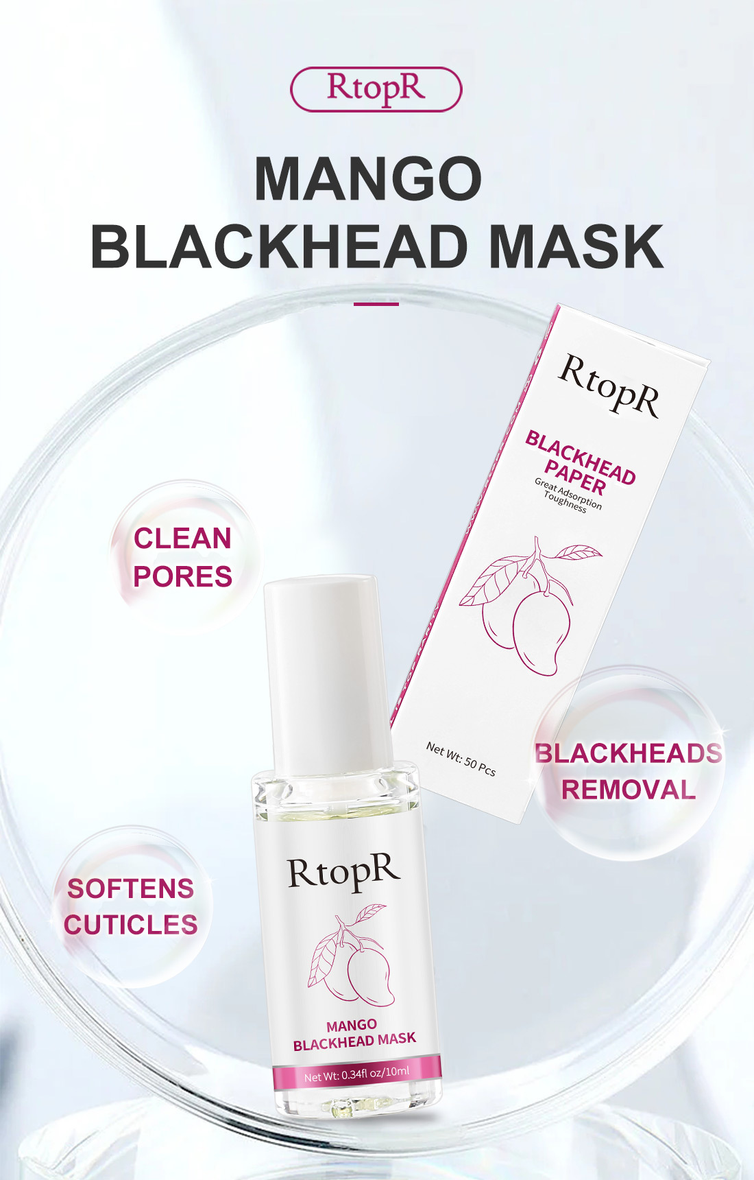 RtopR Mango Nasal Mask Liquid RtopR054 Specification drawing