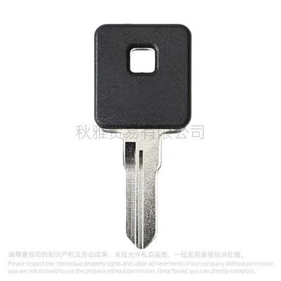 Suitable for Harley Motorcycle X48/X72/Xl883N/L/R.Xl1200 Key Embryo (Car Keys) - black
