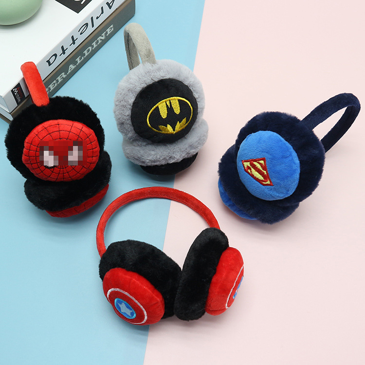 儿童卡通耳套耳罩冬季男小孩户外耳捂女童保暖挂耳包耳暖防噪音