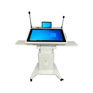 Intelligent Lifting Podium Multimedia Teaching Equipment All-In-One Conference Touch All-In-One Computer Training Manufacturer