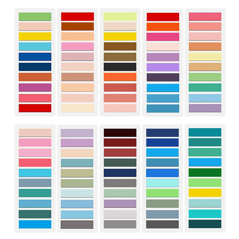 Kindfuny7400PC Index Tabs Self Posted It Прозрачный