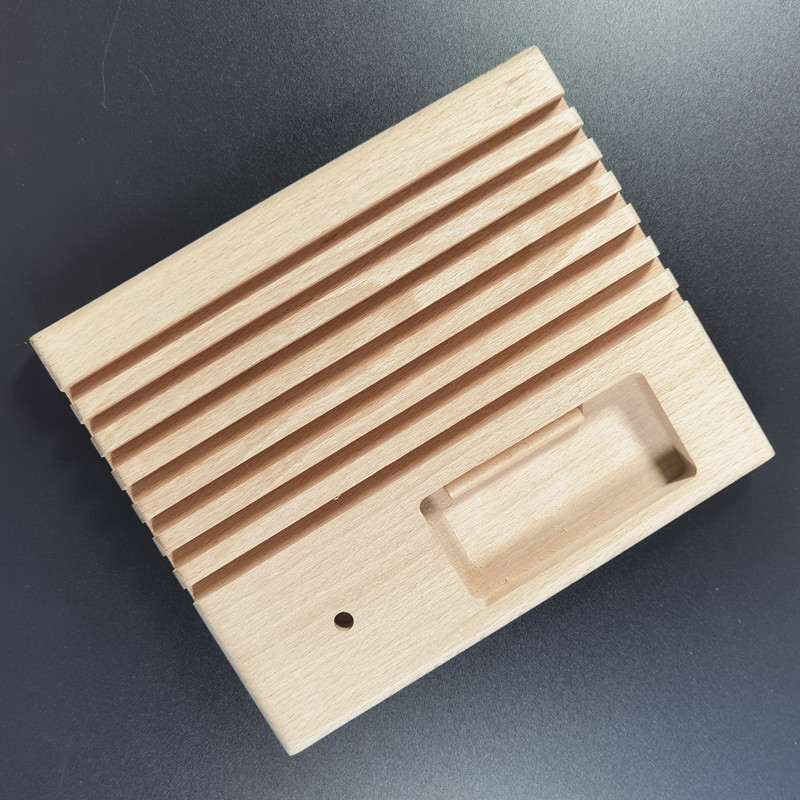 Marco de acabado de regla, marco de alambre de haya, regla de patchwork de madera, marco de carrete de herramientas de bricolaje integrado de almacenamiento