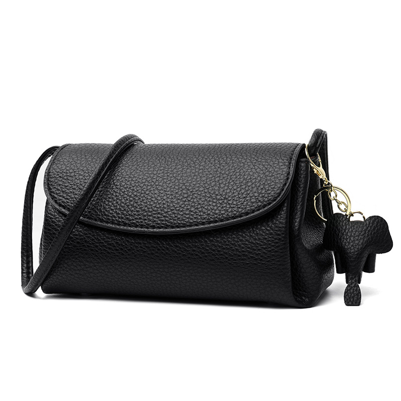 Borsa a tracolla da donna, nuovo modello 2026, mini borsa quadrata semplice e alla moda in morbida pelle per donna._voghion.com