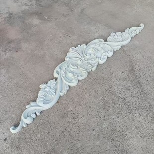 Foam Ceramic Lightweight Prefabricated Line Embossed Decoration Roman Column Window Cover Line Old Building Renovation Hotel Club