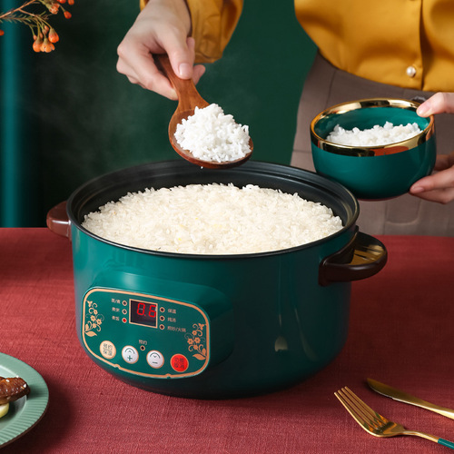 [Selected] Multifunctional all-in-one household electric hot pot for students with steamer for cooking noodles and small stir-fries