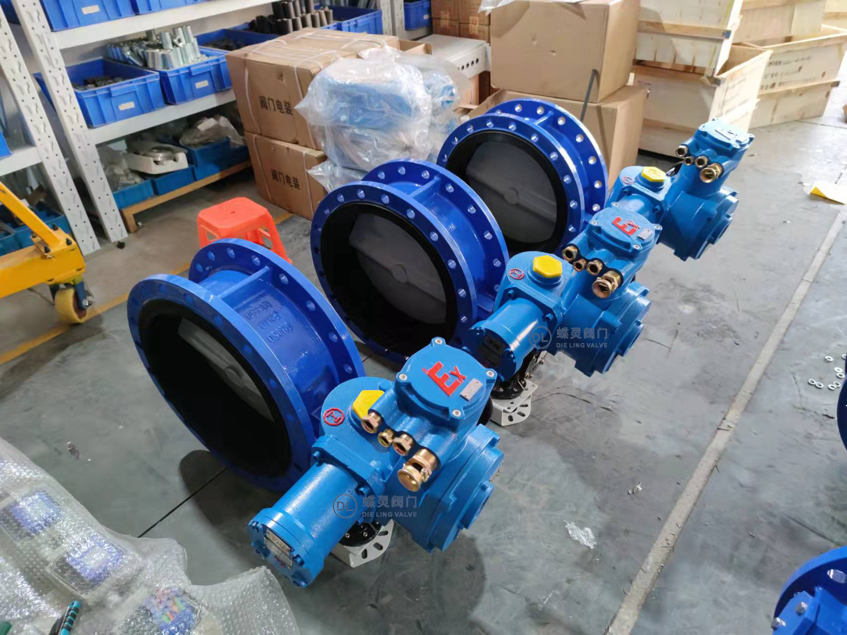 DN200软密封高瓦斯矿用蝶阀 矿用防爆型电动法兰蝶阀MBD941X-16Q