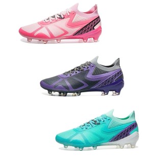 Cross-Border New Children's Men's and Women's Football Shoes Youth Long Broken Nails Non-Slip Wear-Resistant Training and Competition Popular Football Shoes