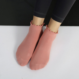 2023 new lace dispensing yoga socks women's summer thin non-slip breathable wear-resistant indoor floor socks